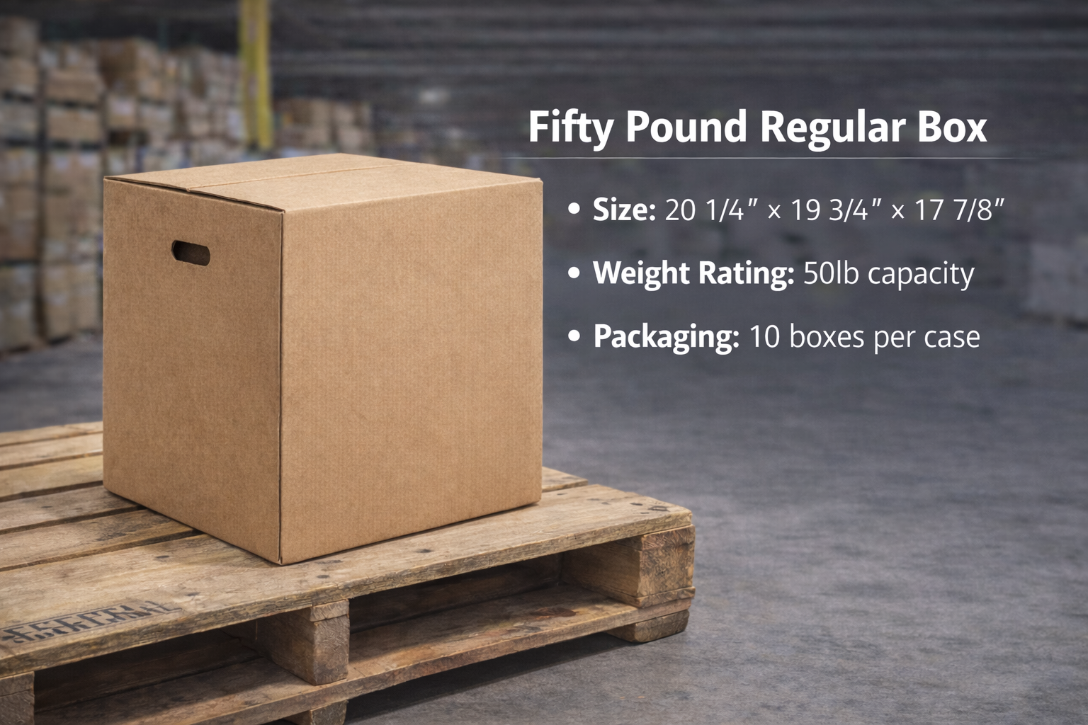 Fifty Pound Regular Box