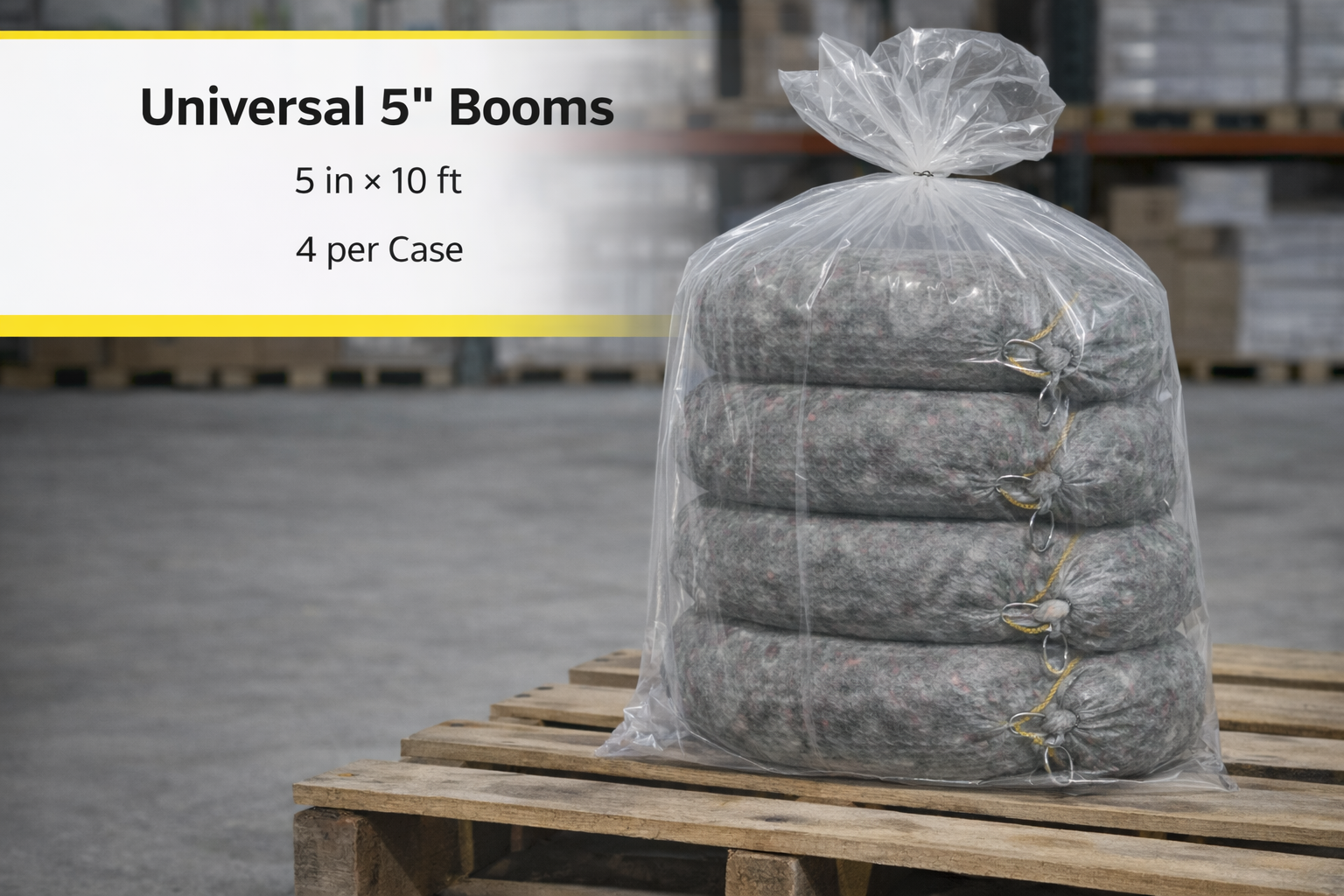 5 Inch Universal Absorbent Boom