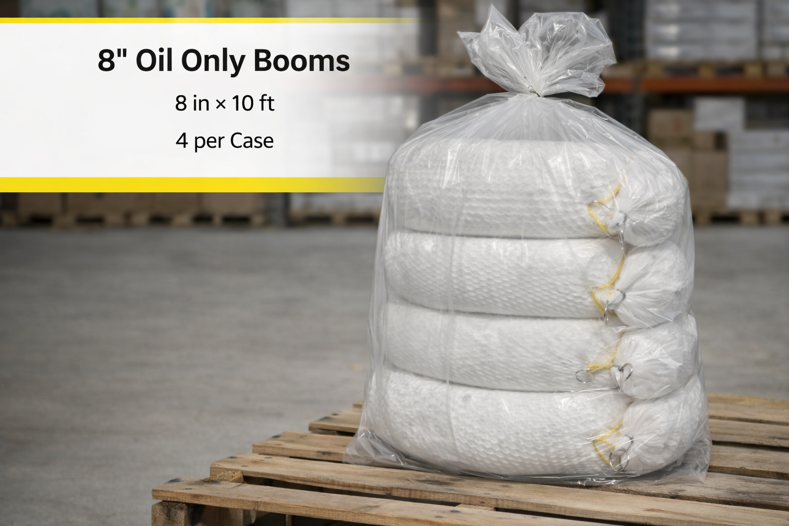 8 Inch Oil Only Absorbent Boom