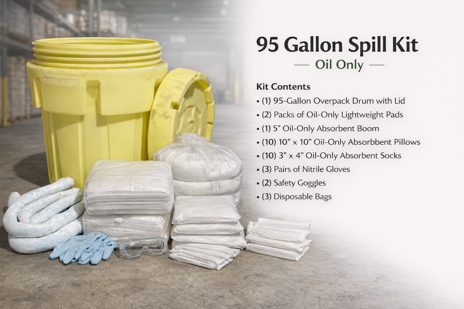 95-Gallon Spill Kit