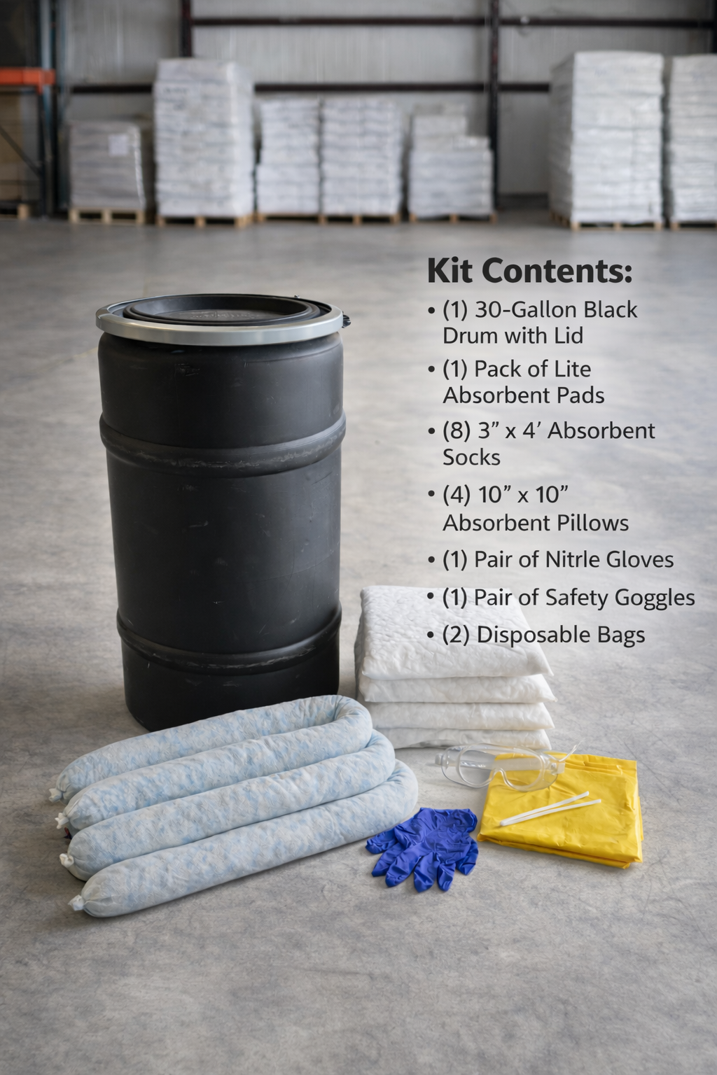30-Gallon Spill Kit