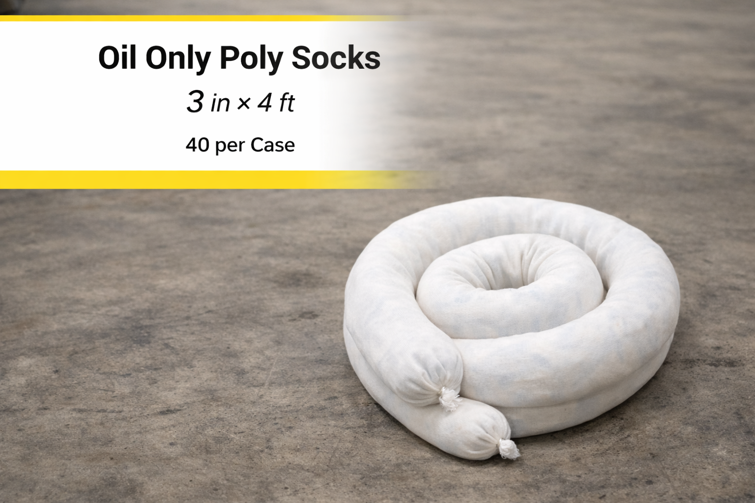 Oil Only Poly Socks