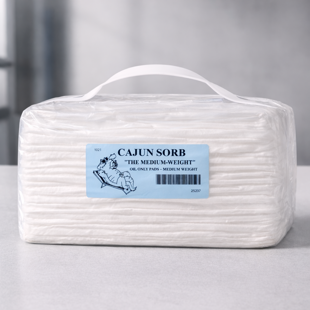 White Medium Weight Oil Pads