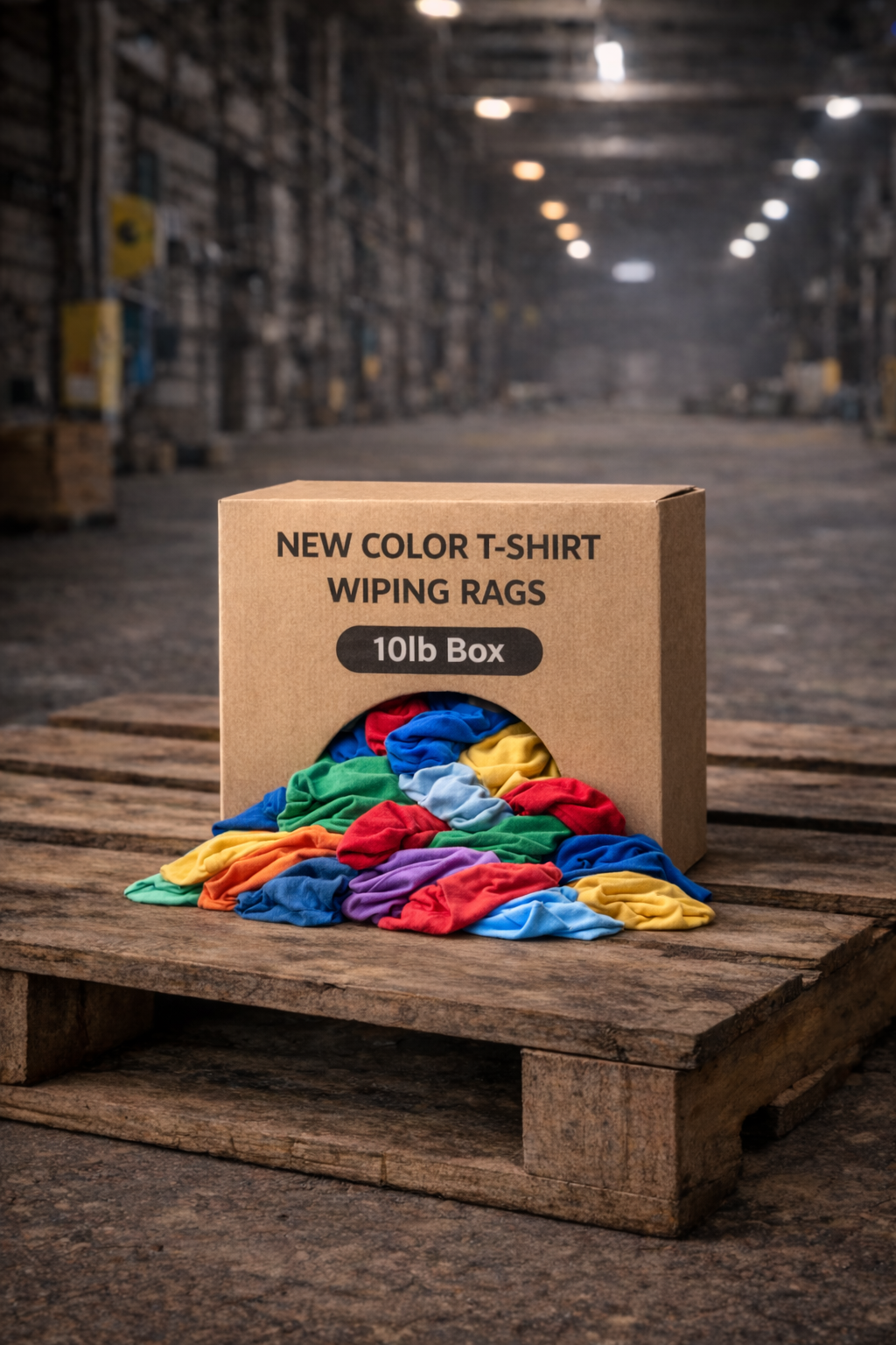 New Color T-Shirt Wiping Rags