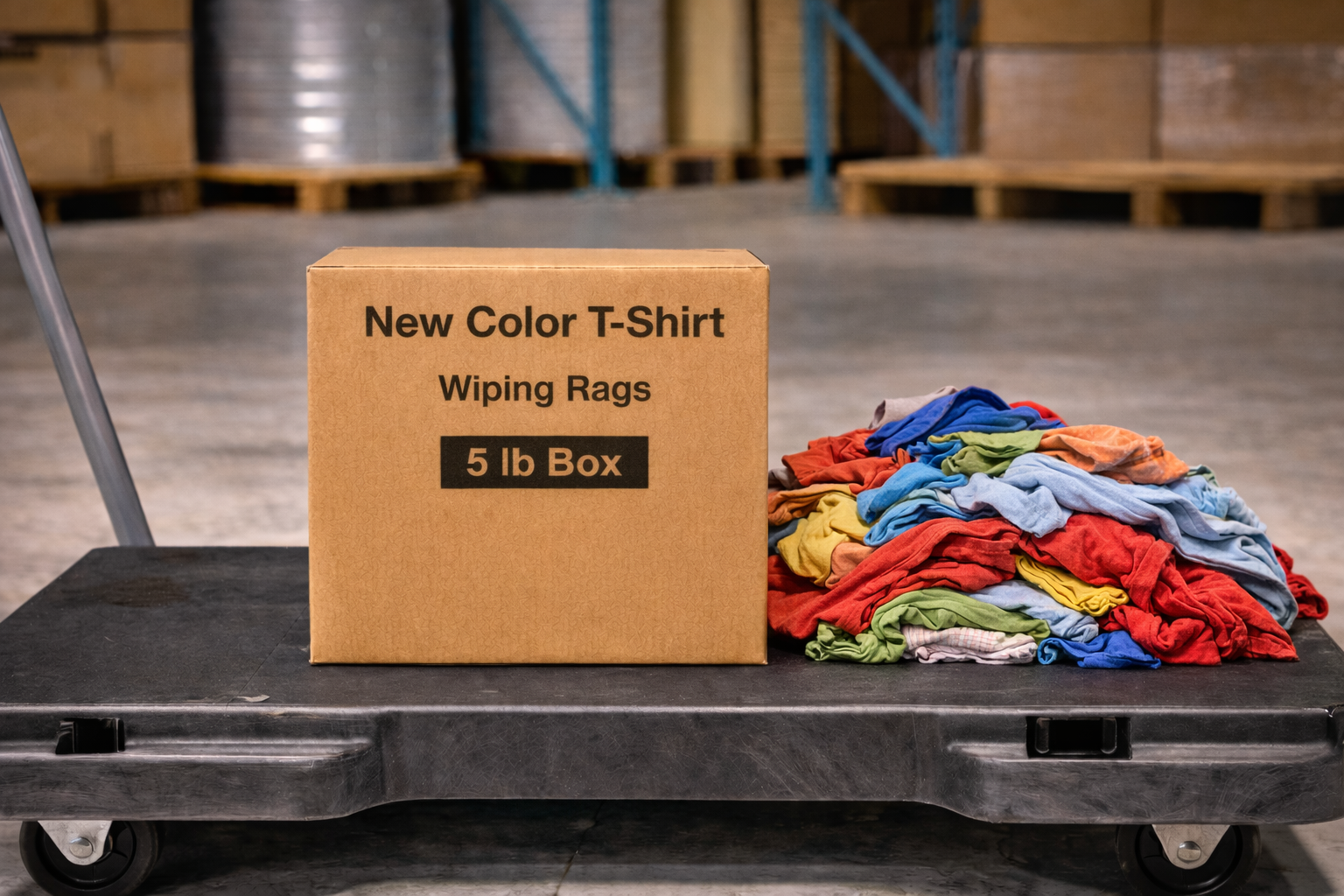 New Color T-Shirt Wiping Rags