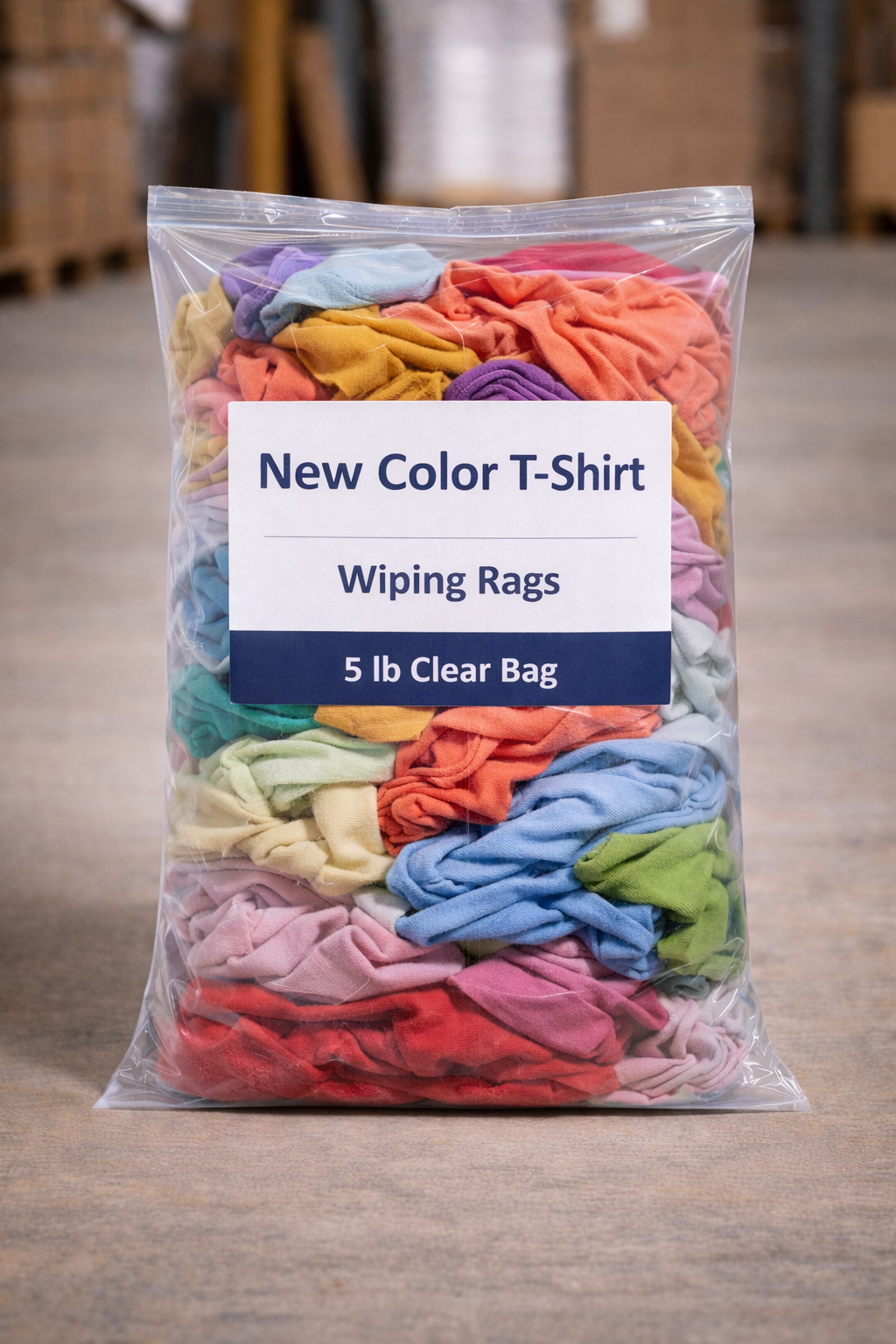 New Color T-Shirt Wiping Rags