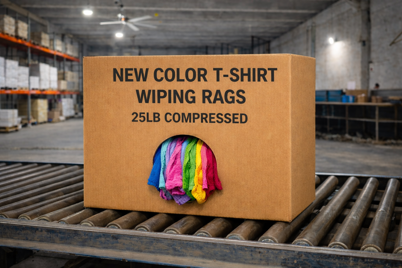 New Color T-Shirt Wiping Rags