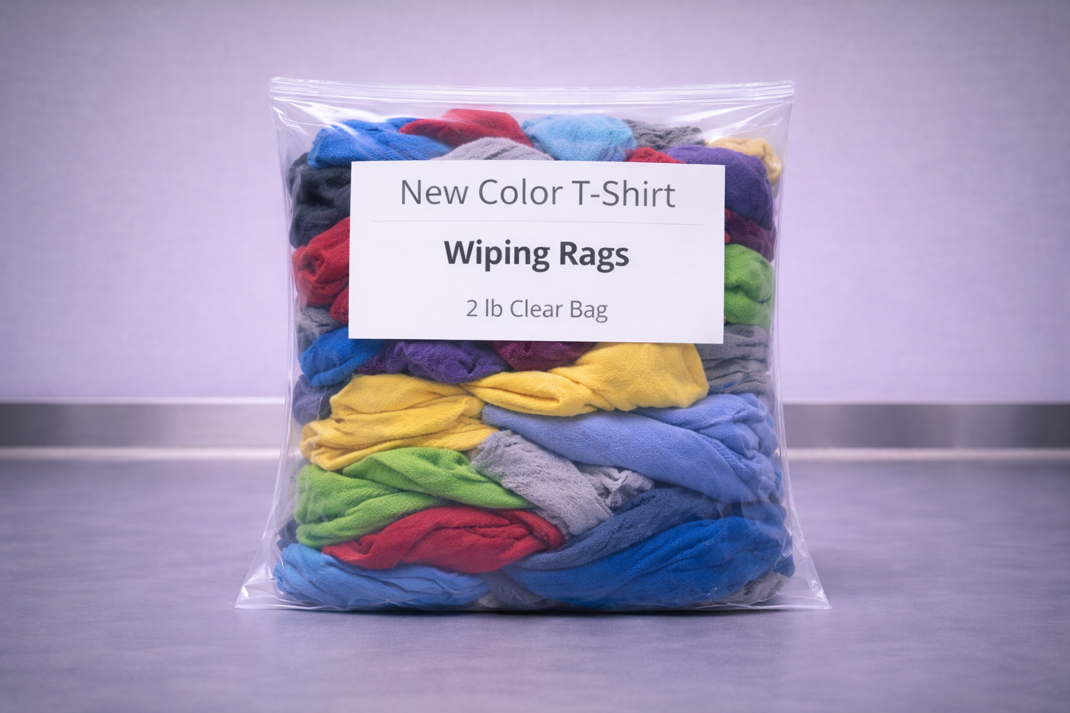 New Color T-Shirt Wiping Rags