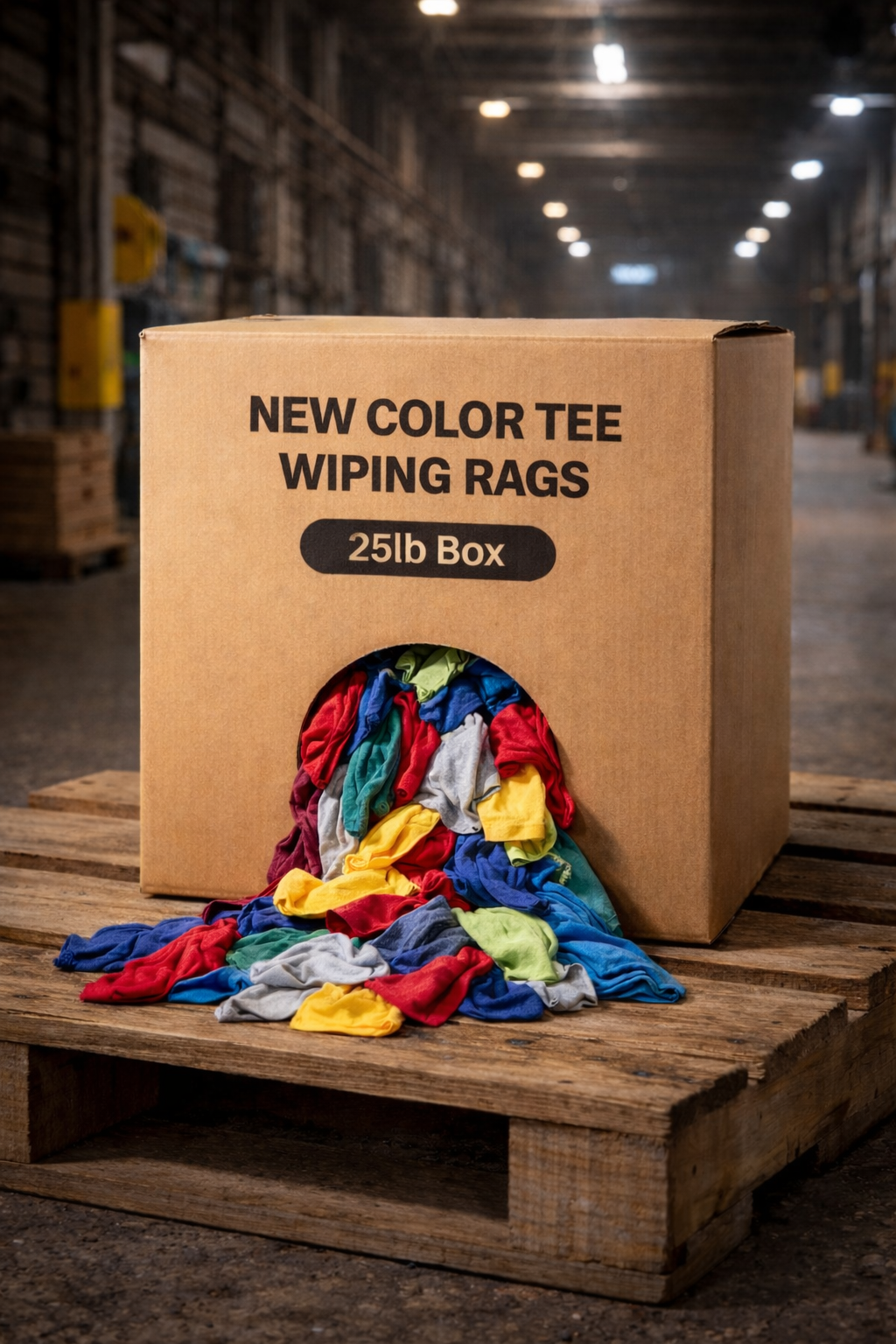 New Color T-Shirt Wiping Rags