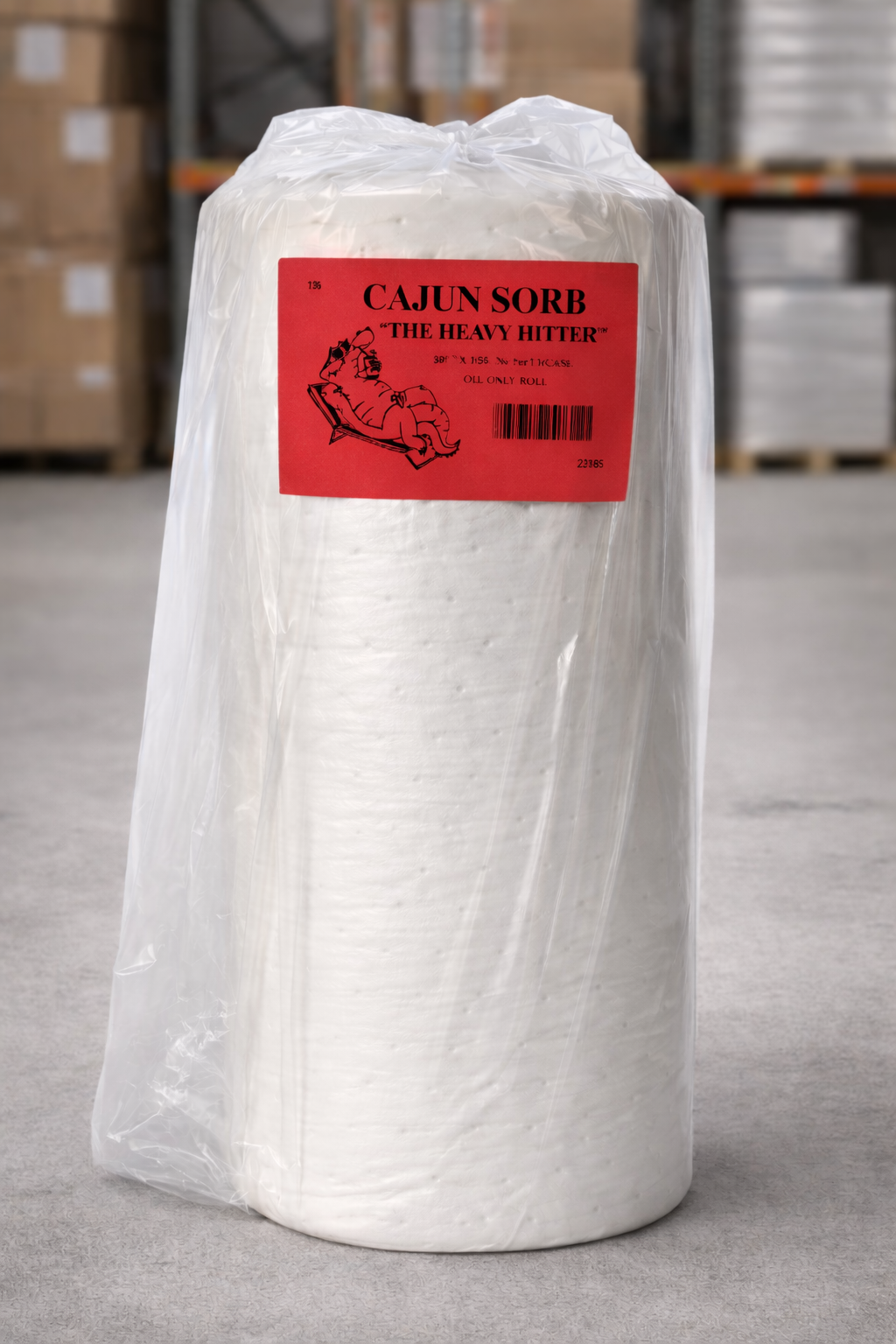 Non-Perforated Heavy Weight White Oil-Only Absorbent Rolls