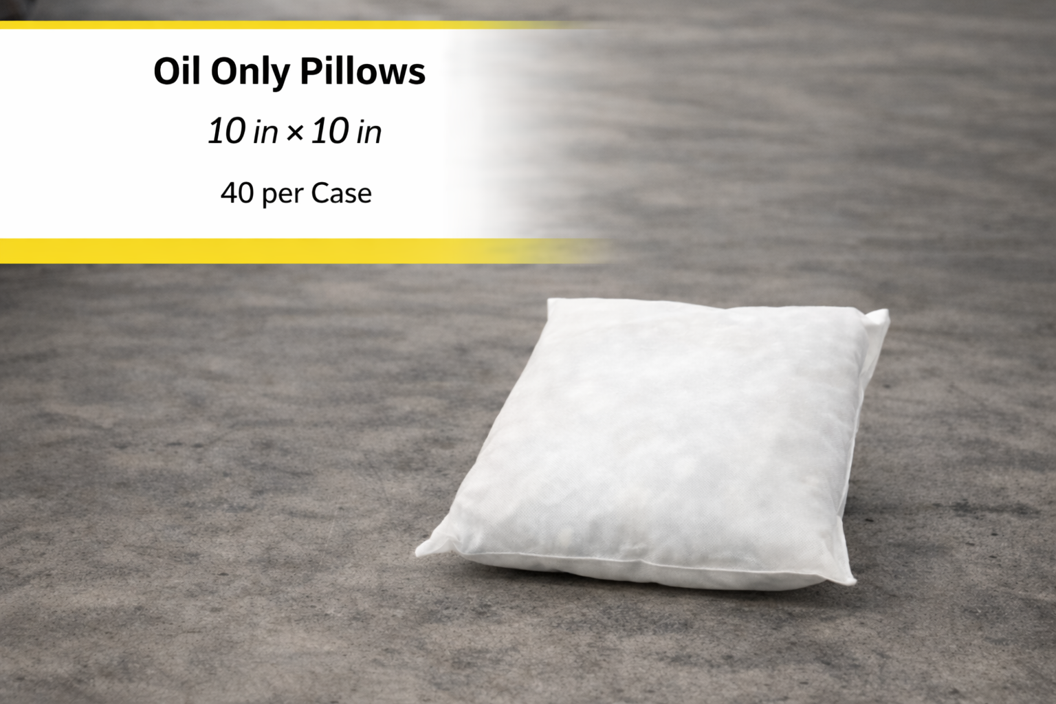 Oil Only Absorbent Pillow