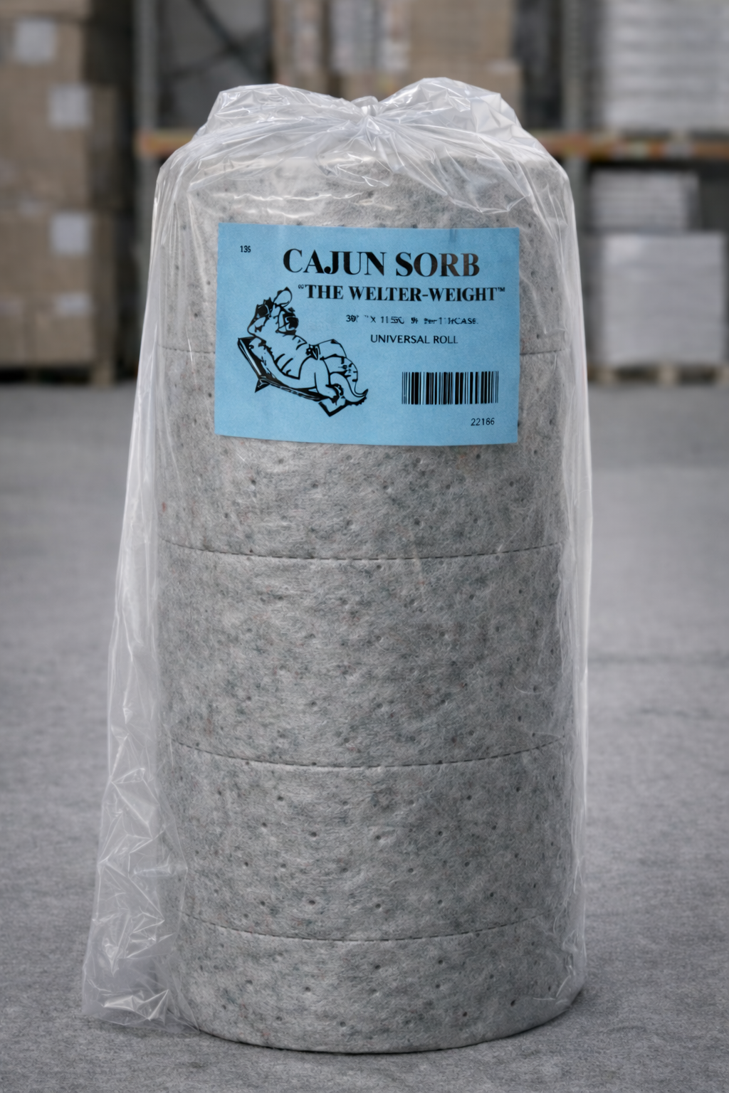 Medium Weight Grey Universal Absorbent Rolls