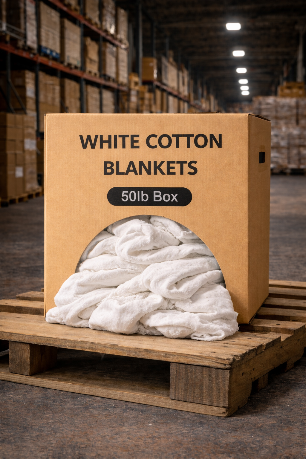 White Cotton Blankets