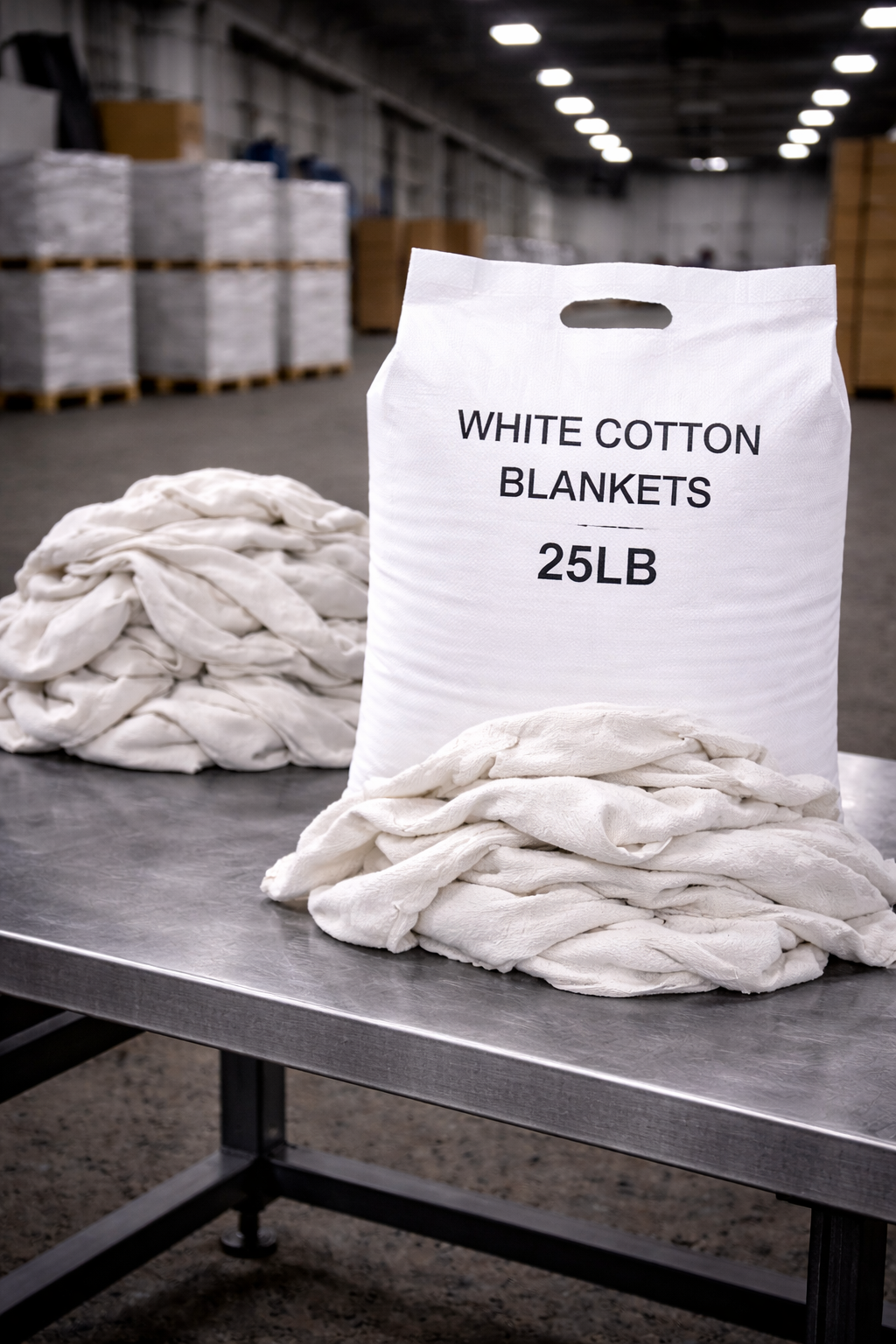 White Cotton Blankets