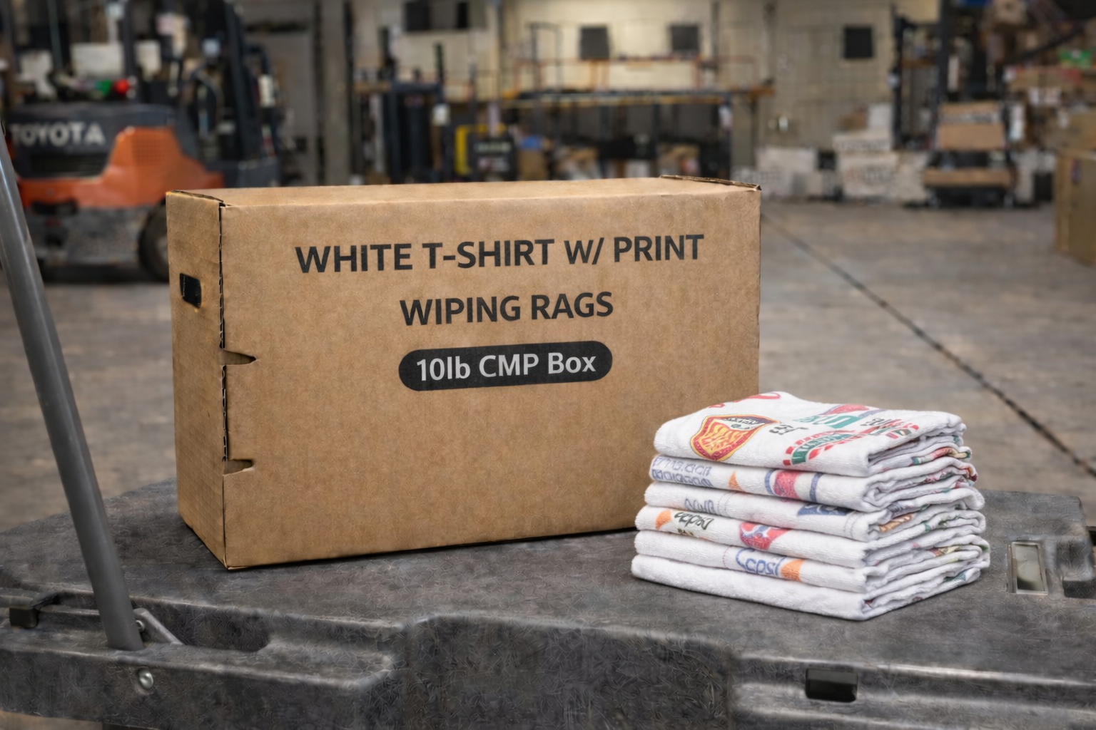 White T-Shirt w/Print